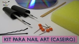 Como fazer um kit para nail art caseiro [upl. by Tteragram]