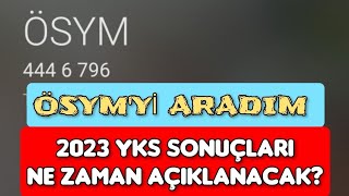 ÖSYMYİ ARADIM2023 YKS SONUÇLARI NE ZAMAN AÇIKLANACAK DİYE SORDUM [upl. by Anitnatsnoc823]