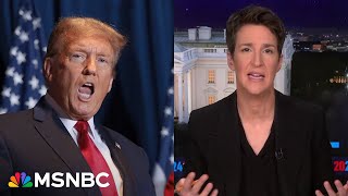 Uncle Ramble Standers Maddow reacts to Trump’s incoherent SC speech [upl. by Labotsirhc]