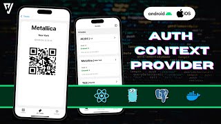 React Native amp Golang tutorial  8 Authentication Provider AsyncStorage and persistent auth state [upl. by Nosa357]