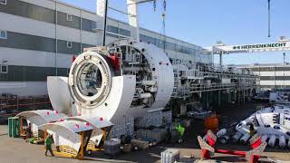 BBT SE The journey of the TBM Virginia  part 1 Dismantling [upl. by Mundy]