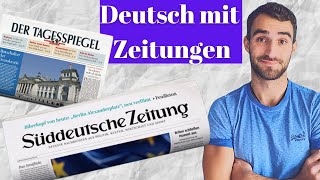 Besser Deutsch lesen  Deutsche Zeitungsartikel  Wortschatz B1 B2 C1 [upl. by Ximenes99]