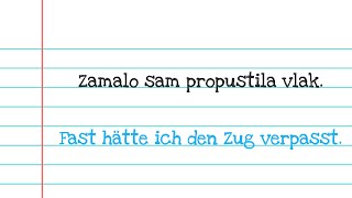 KONJUKTIV II 3 FRAZE IZ NJEMAČKE SVAKODNEVNICE [upl. by Schnell]