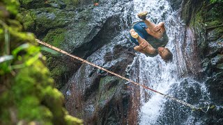 Slackladder Alex Mason Takes on 8 Slacklines in the Hawaiian Jungle [upl. by Pollard951]