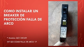 Como instalar un braeker o interruptor falla a tierra [upl. by Edieh]