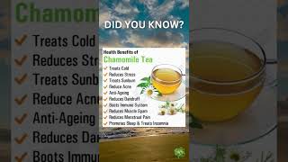 Health Benefits of Chamomile Tea [upl. by Natehc]