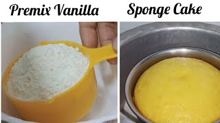 How to make Perfect Premix 12 Kg Vanilla Sponge Cake at Home  By Heenas recipe [upl. by Nageam]