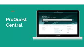 Using the ProQuest Central Library Database to Find Sources [upl. by Risay667]