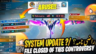 Why So Hate  💔 File Closed Of This Controversy Or Softwere Update   Pubg Mobile MK Gaming [upl. by Arykahs]