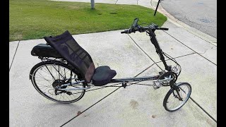 Recumbent ebike Conversion [upl. by Hannavas]