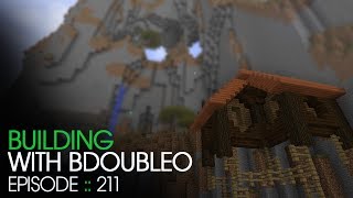 Minecraft  Mountainside House  Building with BdoubleO  Episode 211 [upl. by Akyeluz]