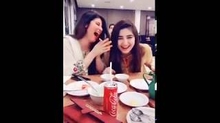 Najiba Faiz with Gul Panra New Tiktok Video Funny shorts [upl. by Shermie945]