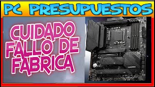 ⛔ CUIDADO 😱 MSI MAG Z790 TOMAHAWK WIFI CON FALLO DE FÁBRICA [upl. by Winshell]