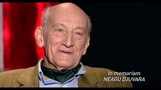 Profesioniştii  in memoriam Neagu Djuvara la TVR1 [upl. by Tori]