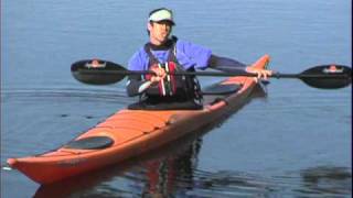 The Stern Rudder  Sea Kayak Technique [upl. by Lyrak]