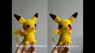 Pikachu Pokemon Crochet Tutorial [upl. by Creath894]