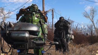 Fallout 4  Eastern Enclave Encampment  Get Fusion Cores [upl. by Ynohtnanhoj985]