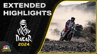 Stage 10  2024 Dakar Rally  EXTENDED HIGHLIGHTS  11724  Motorsports on NBC [upl. by Ativla106]