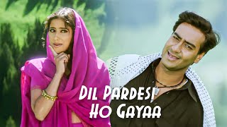 Dil Pardesi Ho Gaya  Kachche Dhaage  Lata Mangeshkar  Kumar Sanu  Ajay Devgn  Manisha Koirala [upl. by Sset]