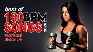 Best Of 160 Bpm Songs Workout Session Unmixed Compilation for Fitness amp Workout 160 Bpm 32 Count [upl. by Namor840]