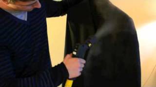 Using Steam to Remove Wrinkles and Sanitizing Clothes  Dupray Steam Cleaners [upl. by Odel]