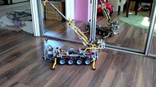 Lego technic crane combined 8421 amp 8053 [upl. by Dolley]