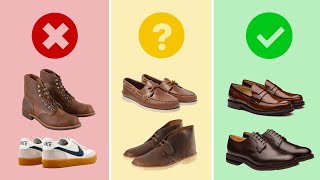 9 Business Casual Shoes for Men  What to Wear to Work [upl. by Canter50]