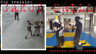 Gakos Train Filipino Eskrima Stick Clinch it could prove useful in real life carabaoarts 1175 [upl. by Aihseym]