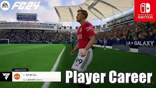 FC 24 Nintendo Switch Player Career Full Gameplay [upl. by Ahtaela]