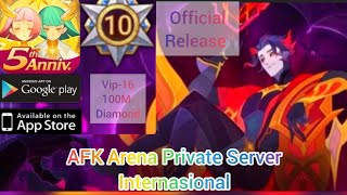 AFK Arena Private Server Eng Internasional New Servers 2024 [upl. by Hellman496]