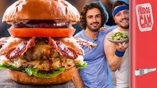 Ultimate Cheat Day Cheeseburger ft The Body Coach  Sorted Food [upl. by Lacim]