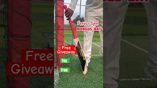 Fervor Spel MONGOOSE Bat Kashmir Willow  For Power Hitting freegivewayperformancetest [upl. by Annahpos]