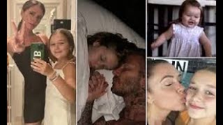 Harper Beckham turns 13 Victoria and David share previously unseen family snaps of their beautiful [upl. by Assirral239]