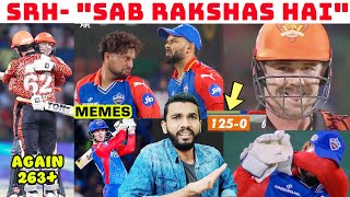 ABHISHEK SHARMA 12 BALLS 46 RUNS 😳😳 SRH BATTING IN POWERPLAY 🔥 SRH VS DC 2024 HIGHLIGHTS [upl. by Adniled]