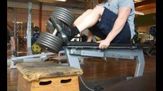 Tibialis Anterior training with dumbbell [upl. by Ozzy]