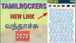 Tamilrockers new link 2020 100 proof [upl. by Eilsil485]