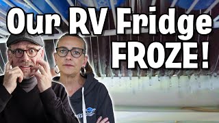 How we STOPPED our RV Fridge From FREEZING 🥶 [upl. by Agata]