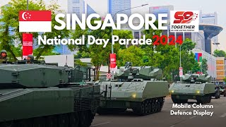 NDP 2024 Singapore National Day Parade Mobile column [upl. by Ennalorac]