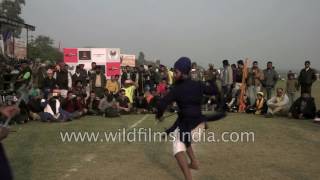 Gatkha martial Art being performance by Sikh Warriors [upl. by Stefano]