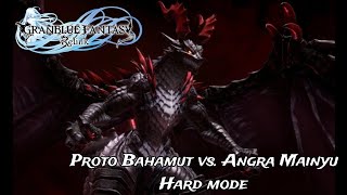 Granblue Fantasy RelinkEpic Boss Fight Proto Bahamut vs Angra Mainyu Hard Mode [upl. by Satsok]