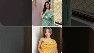 Arshi vs sayma explore song explorepage trending shorts [upl. by Alleyne]