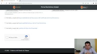 Renovación de Firma Electrónica Estatal Chiapas [upl. by Wandy]