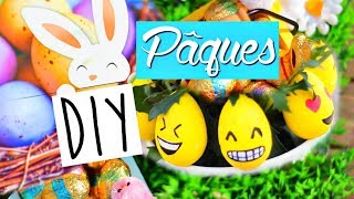 DIY Deco de Pâques Facile  Oeufs de Pâques EMOJI [upl. by Pool]