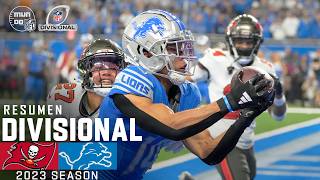 Tampa Bay Buccaneers vs Detroit Lions  Ronda Divisional  Resumen NFL en español  NFL Highlights [upl. by Marquet]