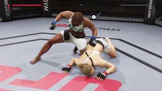 Jade destroying Ronda Rousey UFC 2 Ryona Edition [upl. by Annait]