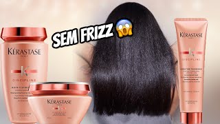 Kerastase DISCIPLINE FLUIDEALISTE  Testei a linha ANTIFRIZZ da KERASTASE [upl. by Tooley663]