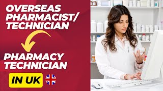 How to Become A registered Pharmacy Technician in UK [upl. by Nnednarb]