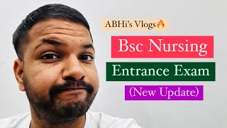 Entrance Exam  Bsc Nursing  Amity University  ABHi’s Vlogs🔥 [upl. by Ahsla]