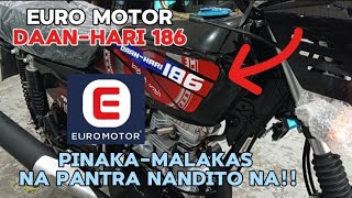 Euro Motor DaanHari 186  Walk around  Activated na Unit  Solid Pantra  newbiemotovlogph [upl. by Mccord]