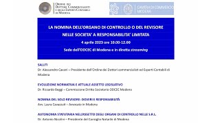 La nomina dell’organo di controllo del revisore nelle società a responsabilità limitata [upl. by Niliram880]